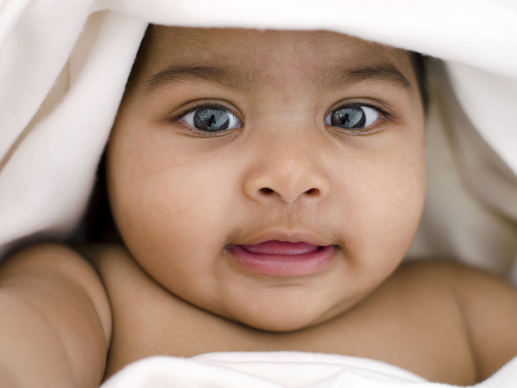 Baby in blanket