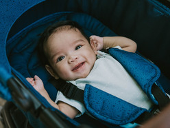 baby in buggy