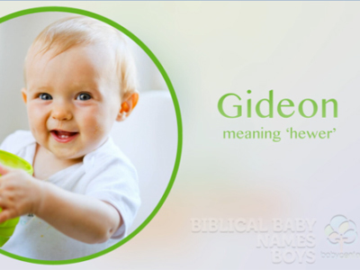 Biblical boys' names