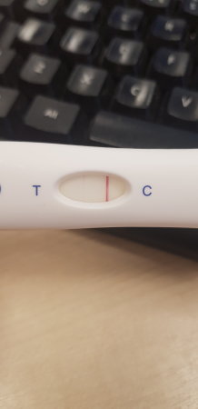 Faint line or not on pregnancy test