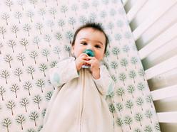baby in sleep sack