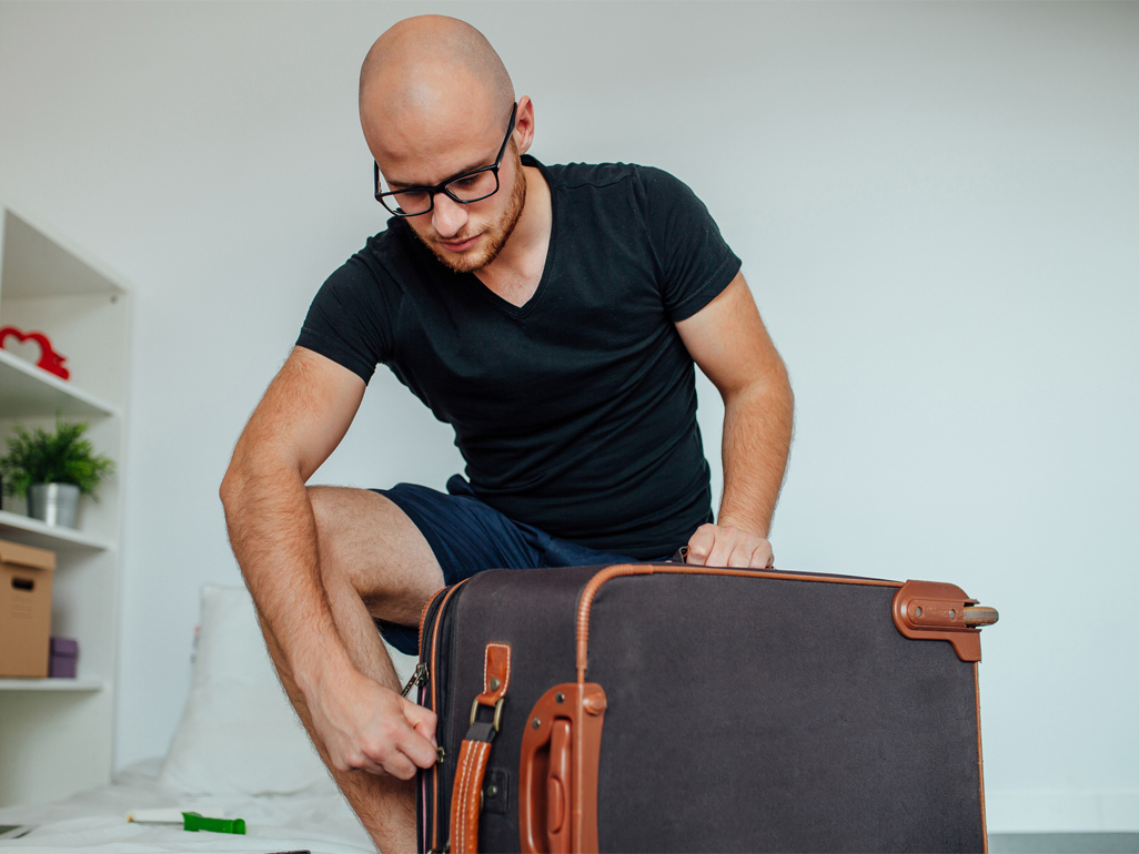 Birth partner packing bag